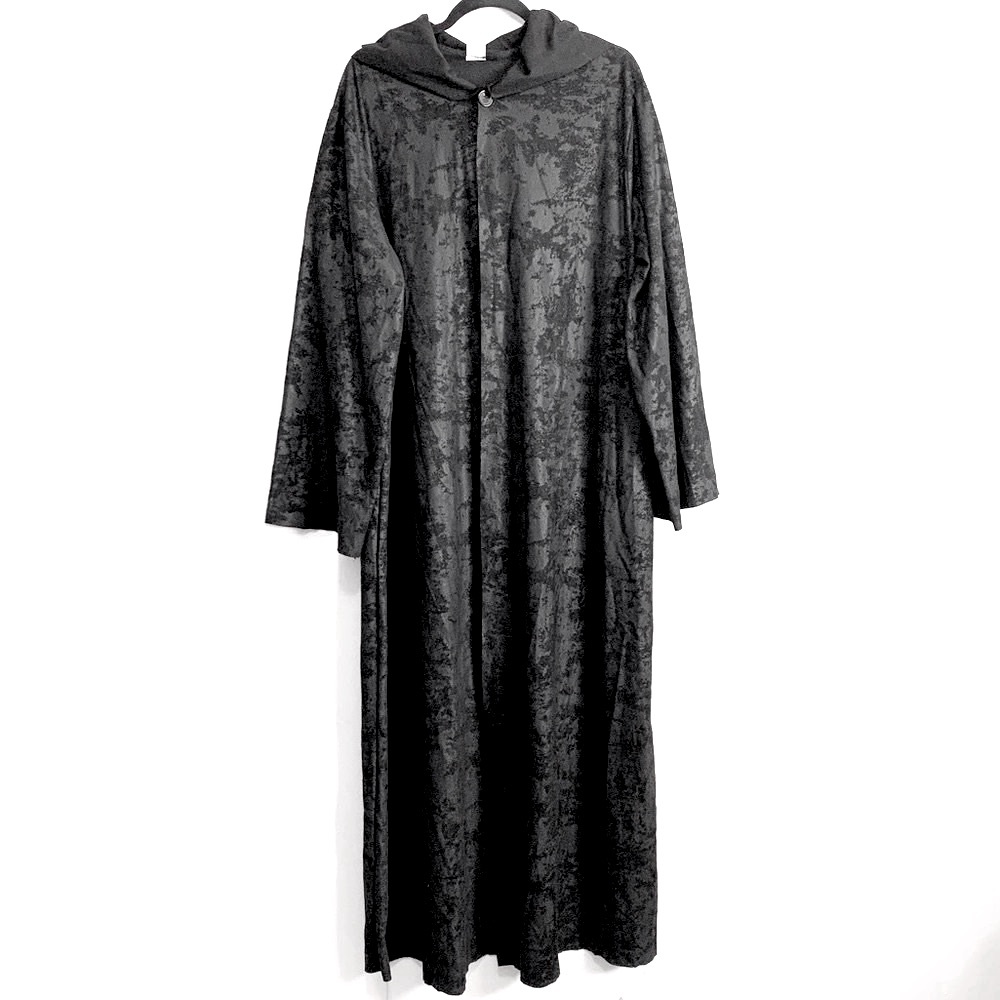 SPIRIT Black Hooded Robe